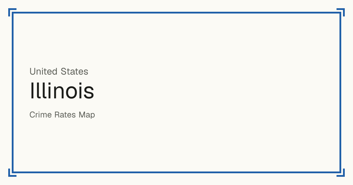 Illinois, United States: Safety scores from 1 to 10 for 347 places, each compared with other places in the same country or state.