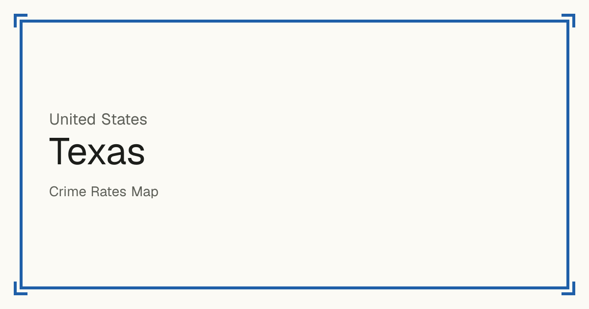 Texas, United States: Safety scores from 1 to 10 for 830 places, each compared with other places in the same country or state.
